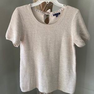Gap Light Weight Knitted Sweater with Tie Ribbon in Back Size L